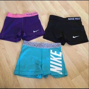 Nike pro Bri fit shorts